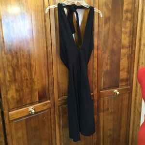 Soaked mini dress, size S, NWT, neck tie,